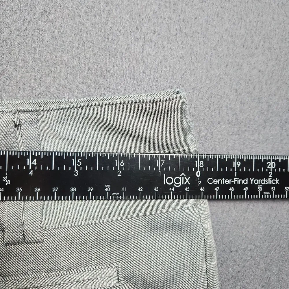 Joe B Dress Pants Women 11 Gray Mid Rise Bootcut Lightweight